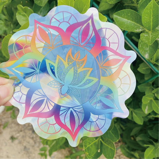 Mandala Suncatcher Sticker