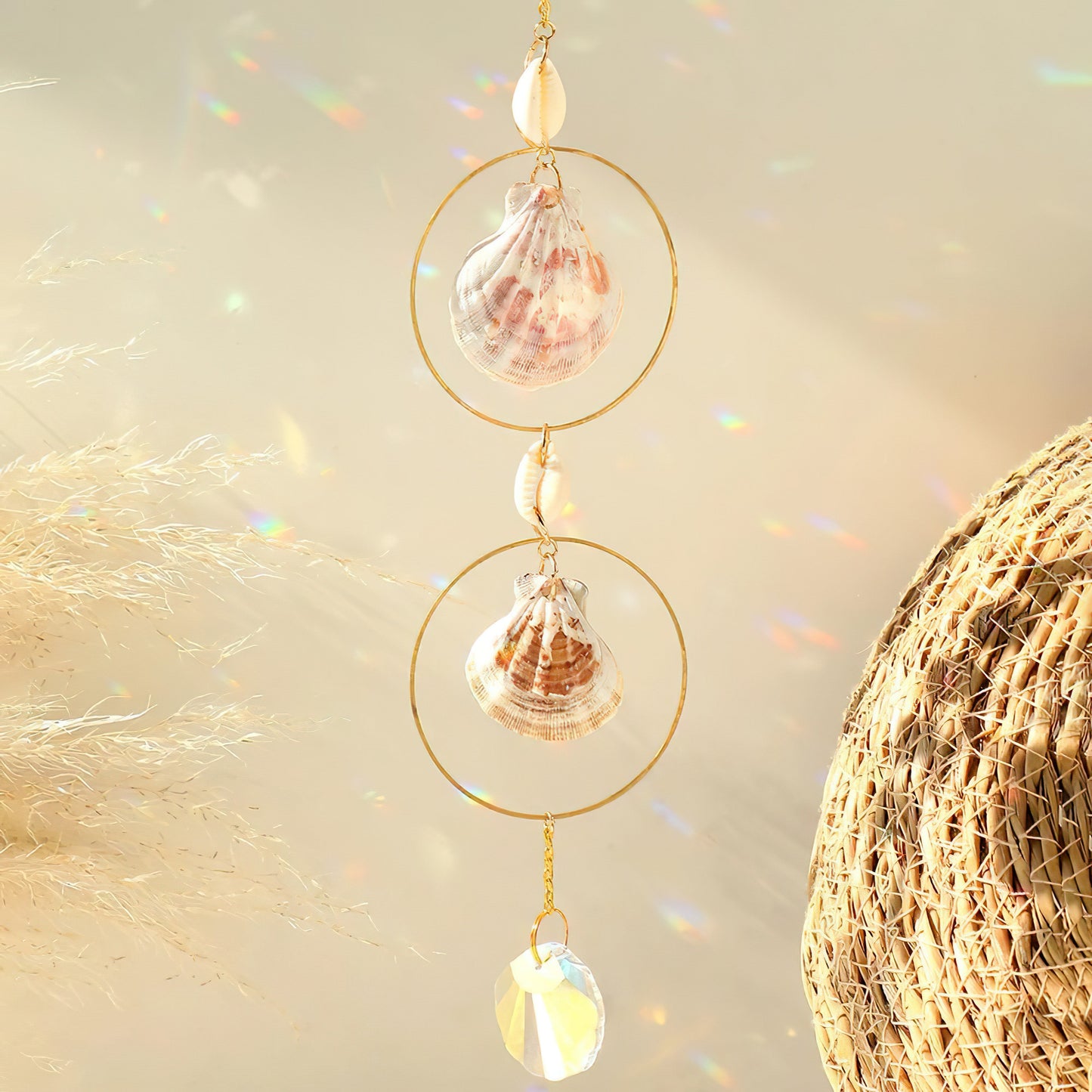 Coastal Harmony Crystal Sun Catcher