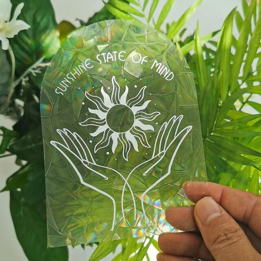 Bright Perspective Suncatcher Sticker